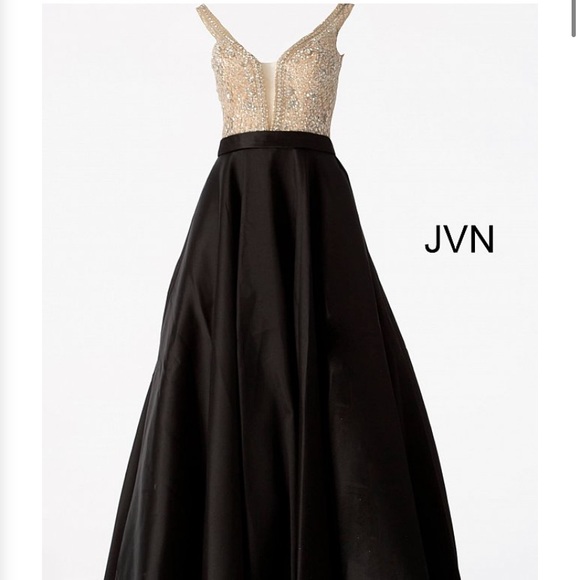 Nwt Jvn6696 Embellished Bodice Aline 
